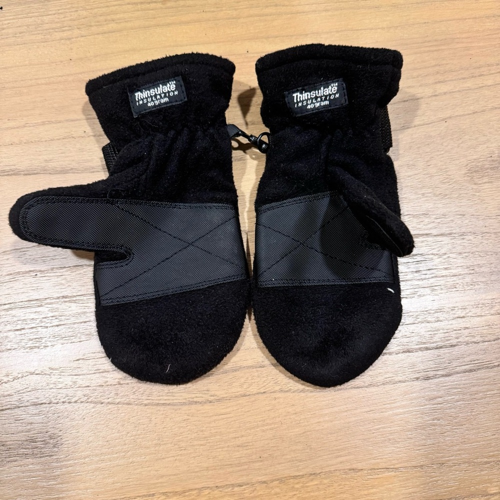 Thinsulate Insulation 40gram Kids /mittens Sz 4-7 Warm Cold Weather Gear